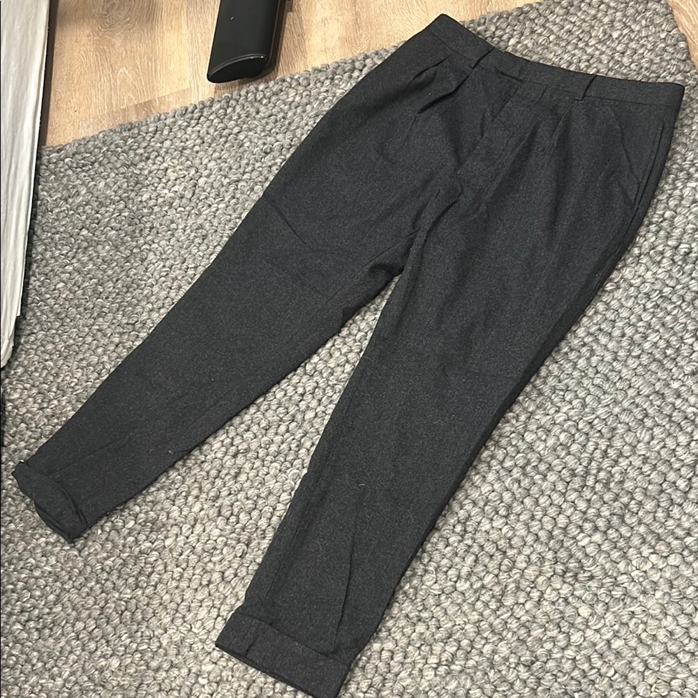 Officine Generale Paris Men's Grey 100% Wool Trouser Pants Size 52
